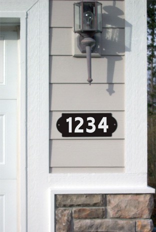 Reflective Home Safety Address Numbers